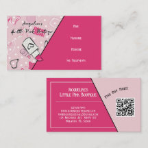 QR-code Roze Vrouwelijke Midden-Eeuwse Salon III
