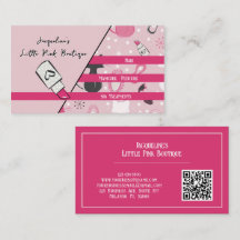 QR-code Roze Vrouwelijke Midden-Eeuwse Salon