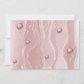 QR Code Roze Zijde & Folie Bedrijf Notitiekaartje (Achterkant)