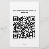 QR Code Rozen Roze Sinaasappel Paarse Bloemen Huwe Briefpapier (Achterkant)