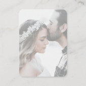 QR-code RSVP-bruiloft Website Visitekaartje (Achterkant)