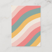 QR-code RSVP-bruiloft Website Visitekaartje (Achterkant)