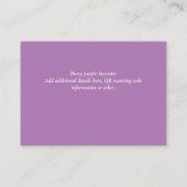 QR CODE RSVP GIFTS DETAILS Website bruiloft Informatiekaartje (Achterkant)