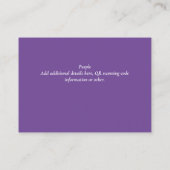 QR CODE RSVP GIFTS DETAILS Website bruiloft Informatiekaartje (Achterkant)