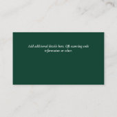 QR CODE RSVP Huwelijksdetails Accommodatie Cadeaus Informatiekaartje (Achterkant)