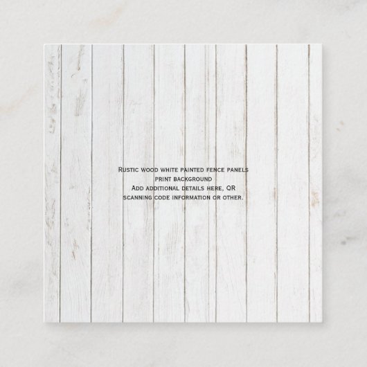 QR CODE RSVP Wedding Details Accommodatie Gifts Informatiekaartje (Achterkant)