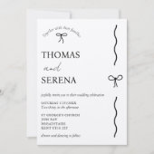 QR Code Rustic Kraft (bewerkbaar) Budget Bow Bruil Kaart (Voorkant)