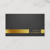 QR-code | Rustic Kraft Modern Stylish Professional Visitekaartje (Voorkant)