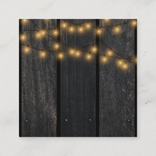 QR-code rustige zonnebloembruiloft RSVP Informatiekaartje (Achterkant)