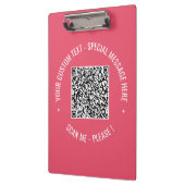 QR Code Scan Info Aangepaste tekst en klembord voo (Links)