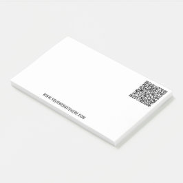 QR Code Scan Info Aangepaste tekst Sticky Notes