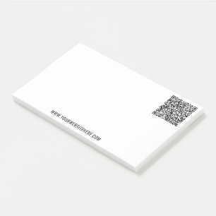 QR Code Scan Info Aangepaste tekst Sticky Notes