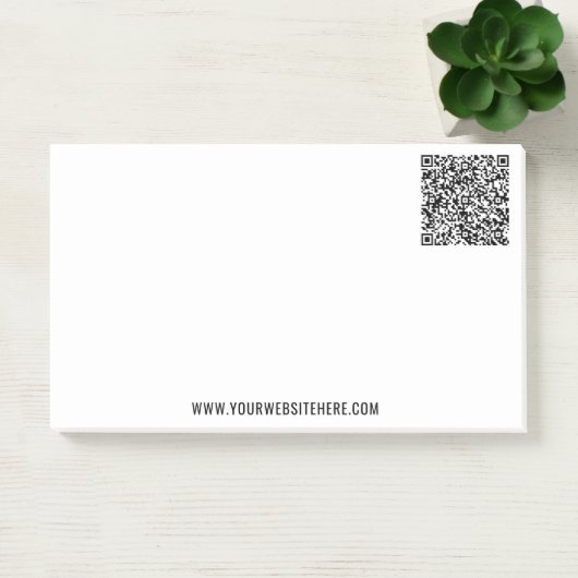 QR Code Scan Info Aangepaste tekst Sticky Notes (Kantoor)