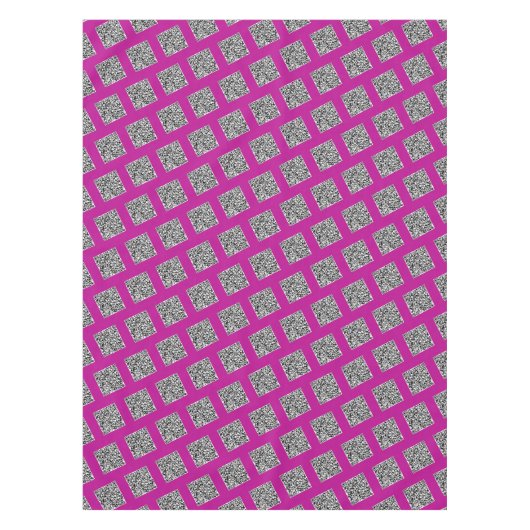 QR Code Scan Info Promotie Zakelijk Tafelkleed (Voorkant)