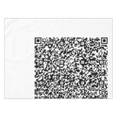 QR Code Scan Info Promotie Zakelijk Tafelkleed (Voorkant (Horizontaal))