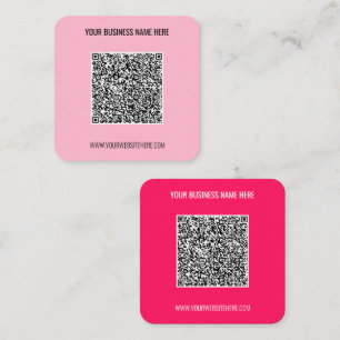 QR Code Scan Info Tekst Visitekaartje Kies Kleuren