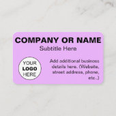 QR Code Scan Logo Visitekaartje (Achterkant)