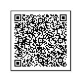 QR-code scaninfo gepersonaliseerde zelfinktstempel Zelfinktende Stempel (Design)