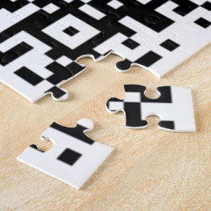 QR Code Scaninfo Puzzle Persoonlijke cadeaus Legpuzzel