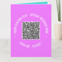 QR-code Scaninfo Tekst- en kleurenclausule Wenskaa