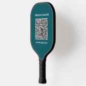 QR Code Scannaam Info Kleuren Pickleball Paddle (Links)