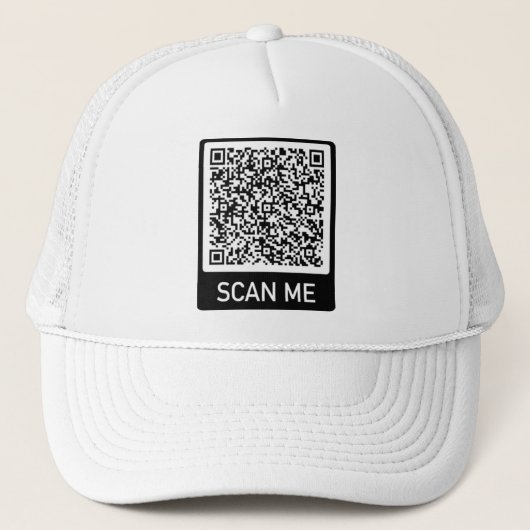 QR-code Scannen Ik heb je trucker gepersonaliseerd Trucker Pet (Voorkant)