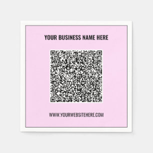 QR Code Scannen Info Aangepaste tekst en kleuren l Servet