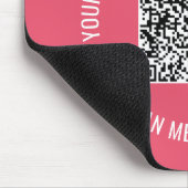 QR Code scannen Info Aangepaste tekstkleuren Muism Muismat (Hoek)