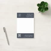 QR-code scannen | Zakelijk logo professioneel  Post-it® Notes (Kantoor)