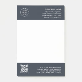 QR-code scannen | Zakelijk logo professioneel Post-it® Notes