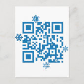 QR Code Scans "Merry Christmas" Feestdagenkaart (Voorkant)
