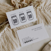 QR-code Scantips voor kleine Visitekaartjes Betali