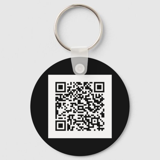 QR Code Schlüsselanhänger erstellen Sleutelhanger (Voorkant)
