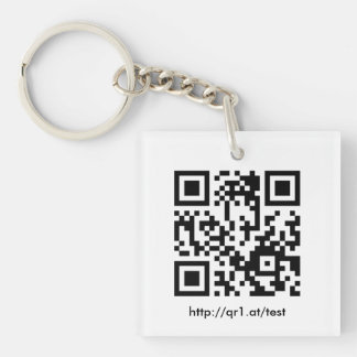 QR Code Schlüsselanhänger Sleutelhanger