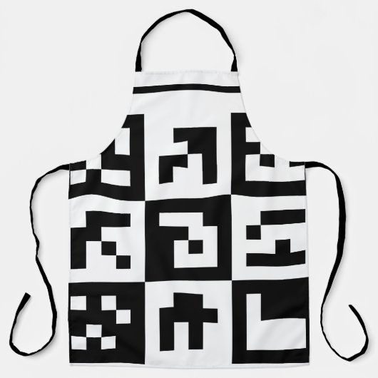 qr-code schort (Voorkant)