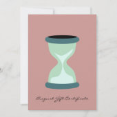 QR Code Services Opmerking Cadeaubon augustus (Voorkant)