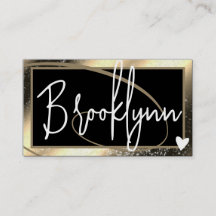 QR Code Sjabloon Stijlvolle gouden Lijsten hart