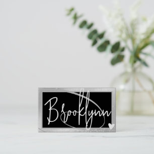 QR Code Sjabloon Stijlvolle Zilvergrijs Lijsten Ha Visitekaartje