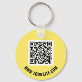 QR-code Sleutelhanger (Voorkant)