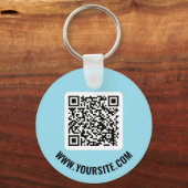 QR-code Sleutelhanger (Voorkant)