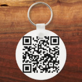 QR-code Sleutelhanger (Voorkant)