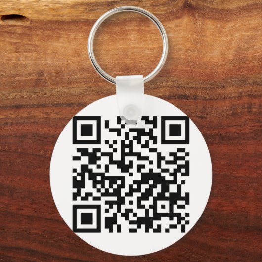 QR-code Sleutelhanger (Voorkant)