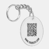 QR-code Sleutelhanger (Voorkant Links)
