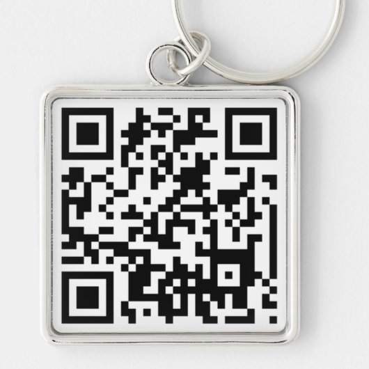 QR-CODE SLEUTELHANGER (Voorkant)