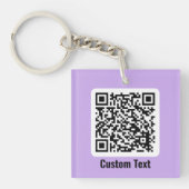 QR-code Sleutelhanger (Voorkant)