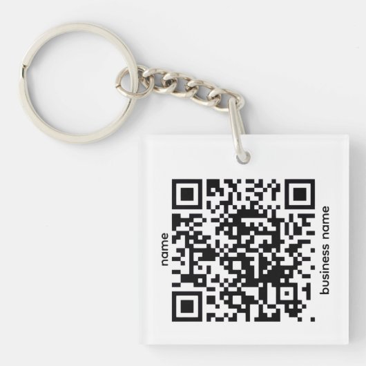 QR-code sleutelhanger (Voorkant)