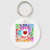 QR-code Sleutelhanger (Voorkant)