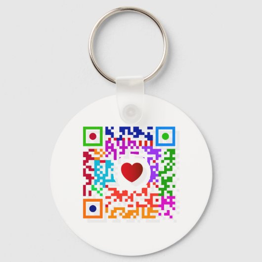 QR-code Sleutelhanger (Voorkant)