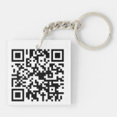 QR-CODE SLEUTELHANGER (Achterkant)