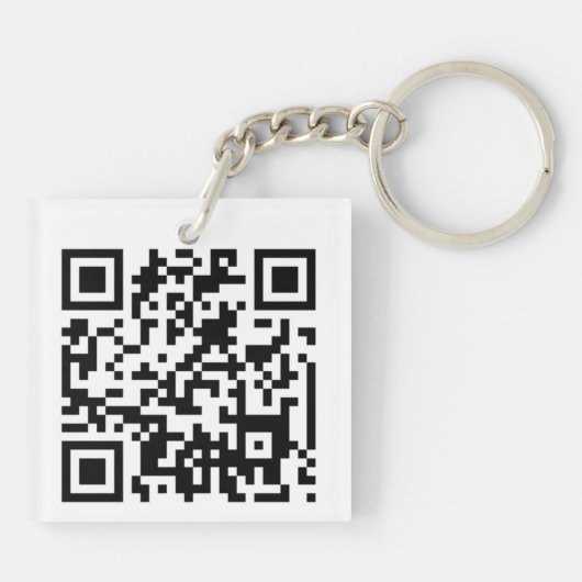 QR-CODE SLEUTELHANGER (Achterkant)
